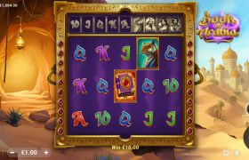 Screenshot from the New Book of Arabia Slot by Wicked Games