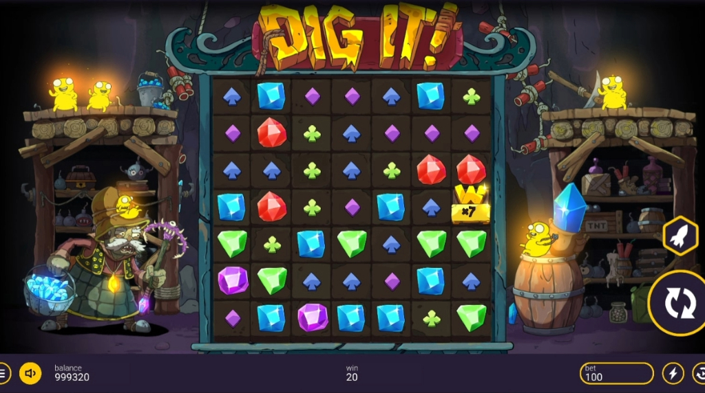 Screenshot from the New Dig It by Peter & Sons Game