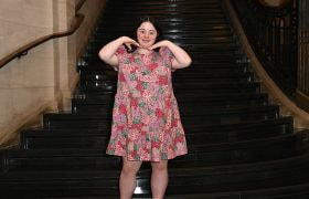 Ellie Goldstein attending the 'Models of Diversity 2025' in London.