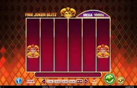 Screenshot from the New Fire Joker Blitz Slot by Play'n GO