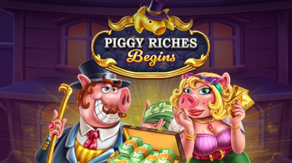 Screenshot from the New Piggy Riches Begins by Red Tiger