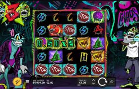 Screenshot from the New Chaos Crew 3 by Hacksaw Gaming Game