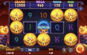 Skärmbild av det nya spelet Devil Fire Twins från TaDa Gaming