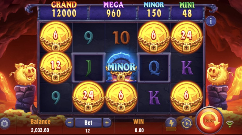 Skärmbild av det nya spelet Devil Fire Twins från TaDa Gaming