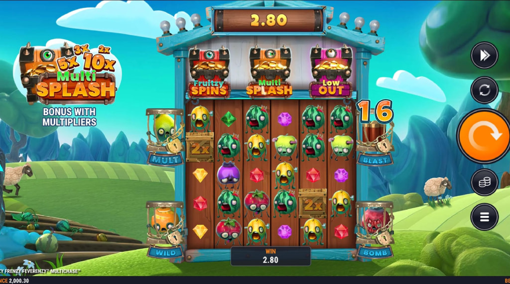 Screenshot from the New Fruitzy Frenzy Feverenzy by Foxium Game