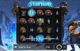 Screenshot from the New Stormborn by Hacksaw Gaming Game