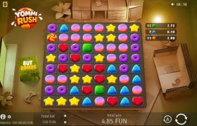 Screenshot from the New Yommi Rush by BGaming