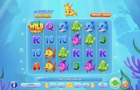 Skärmbild av det nya spelet Bubblin’ Riches från Play’n GO