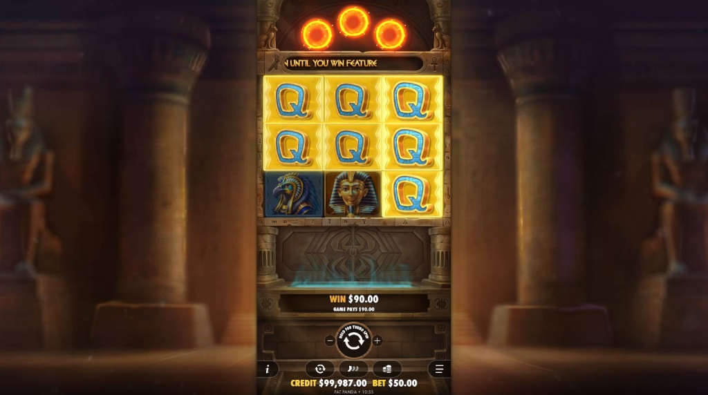 Screenshot from the New Code of Cairo Slot by Pragmatic Play