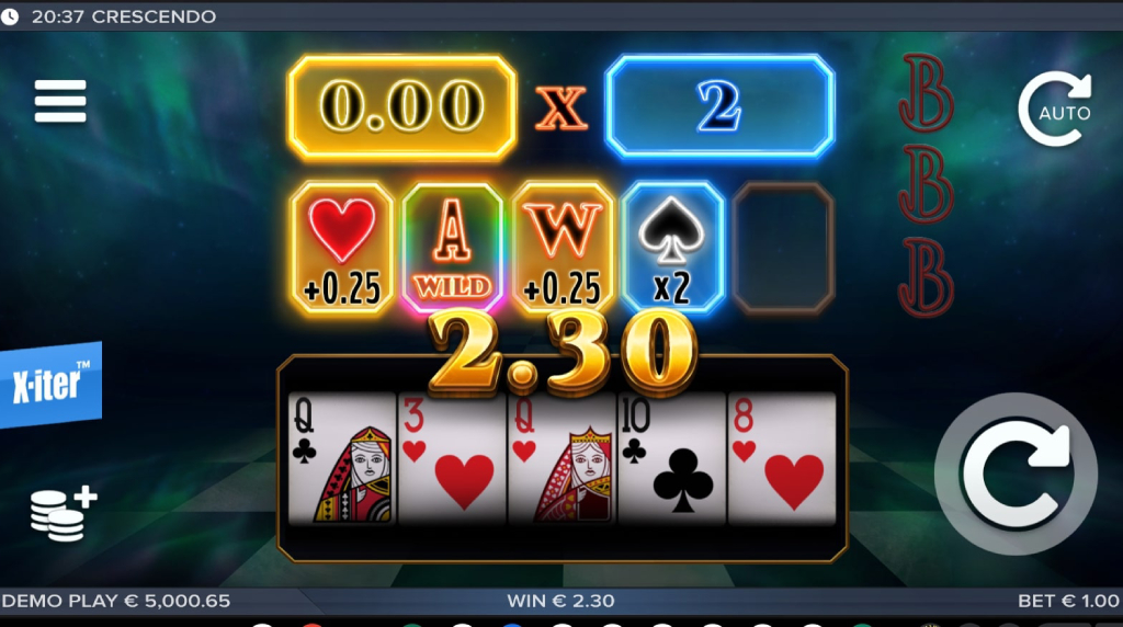 Screenshot from the New Crescendo Slot by ELK Studios