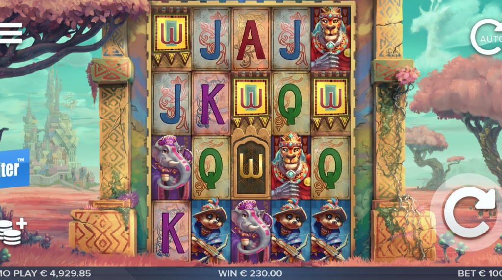 Screenshot from the New Giraffalot Slot by ELK Studios