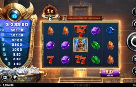 Screenshot from the New Jungle Jim and the Golden Mummy Slot by Stormcraft Studios