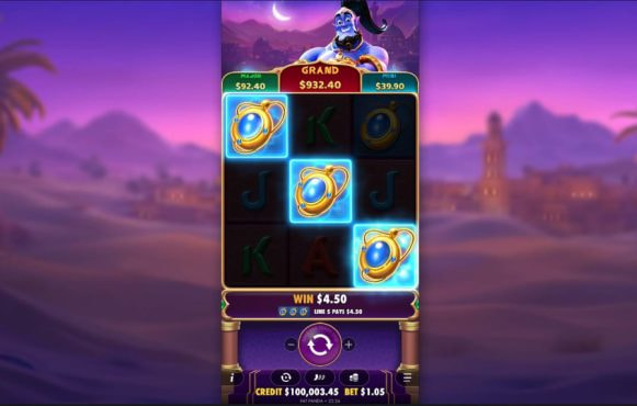 Screenshot from the New Mystic Wishes Slot by Pragmatic Play
