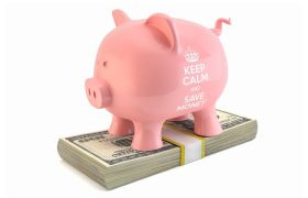 A Pink Piggy Bank