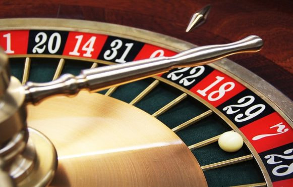A Traditional Roulette Wheel in a Casino