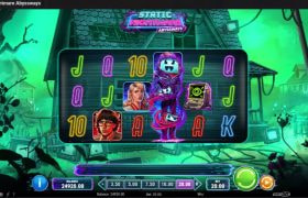 Screenshot from the New Static Nightmare Abyssways Slot by Play'n GO