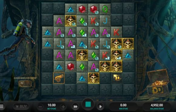 Screenshot from the New Treasure Tumble Slot by Relax Gaming