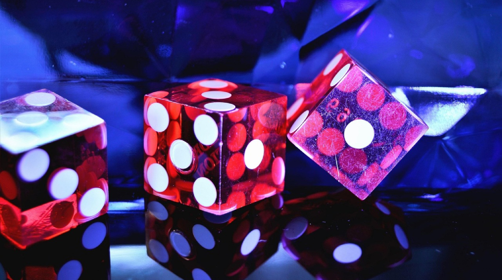 Dice Used in Gambling Games