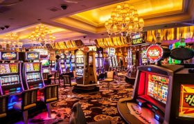 Slot Machines in a Casino