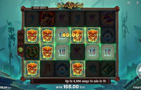Screenshot from the New Sea of Spirits Slot by Push Gaming