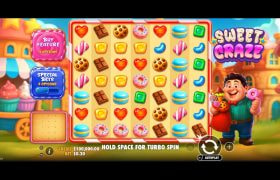 Screenshot from the New Sweet Craze Slot by Pragmatic Play