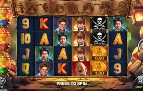 Screenshot from the New The Goonies Quest for Treasure 2 Slot by Blueprint Gaming