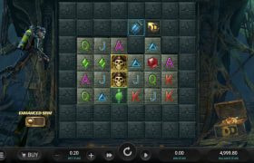 Skärmbild av det nya spelet Treasure Tumble Dream Drop av Relax Gaming