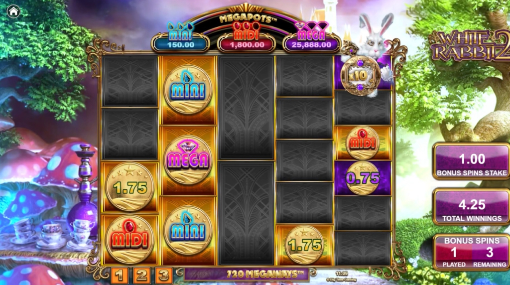 Screenshot from the Hold and Spin of White Rabbit 2