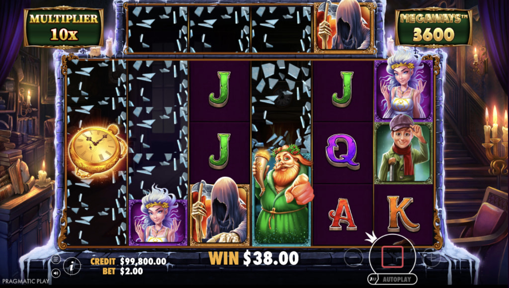 Skärmbild av spelet Christmas Carol Megaways