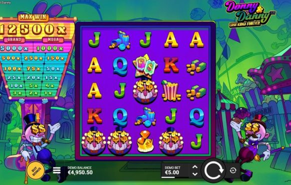 Screenshot from the New Donny and Danny Slot by Hacksaw Gaming