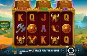 Screenshot from the New Hammerstorm Slot by Pragmatic Play