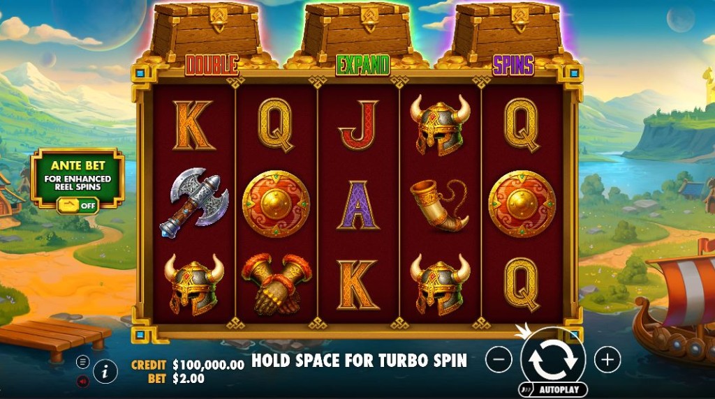 Screenshot from the New Hammerstorm Slot by Pragmatic Play