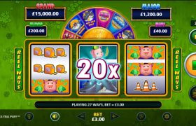 Screenshot from the New Huff N' Xtra Puff Slot by Light & Wonder