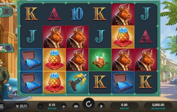 Screenshot from the New Iron Bank 2 Slot by Relax Gaming