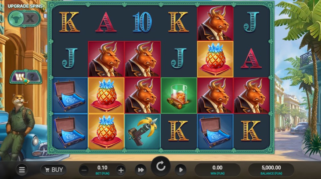 Screenshot from the New Iron Bank 2 Slot by Relax Gaming