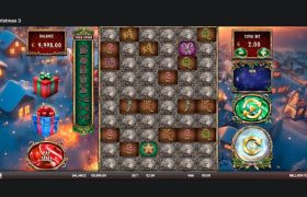 Screenshot from the New Million Christmas 3 Slot by Red Rake Gaming