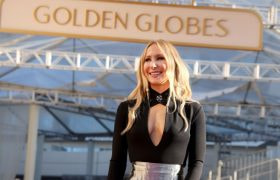 Nikki Glaser Attends the Red Carpet Rollout for the 82nd Annual Golden Globe Awards.