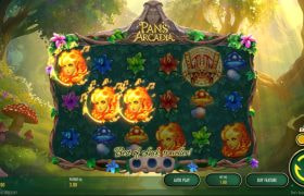 Screenshot from the New Pan's Arcadia Slot by Thunderkick