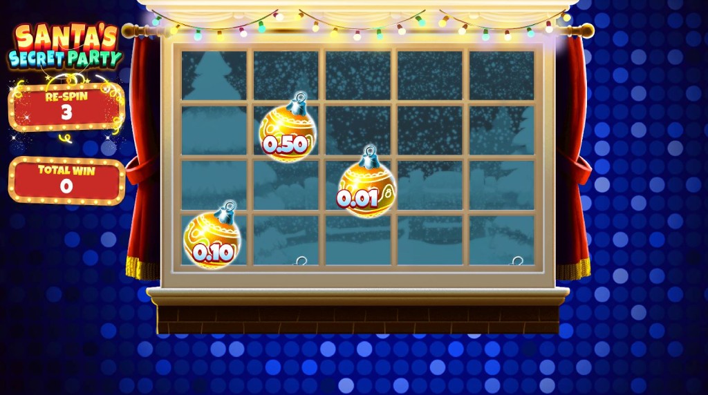 Screenshot from the Hold & Merry Re-Spins of Santa's Secret Party
