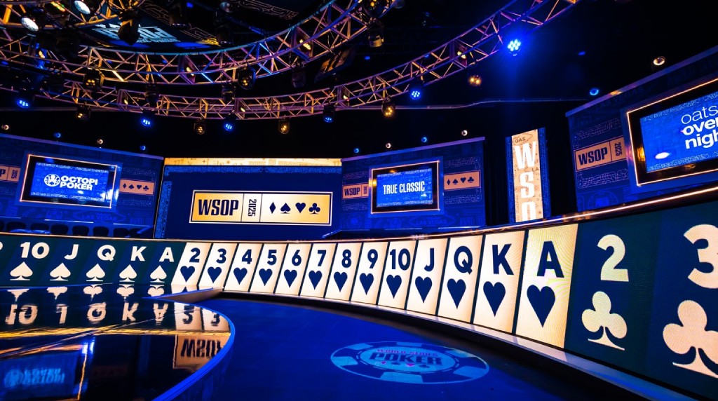 The WSOP's Thunderdome area