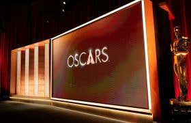 A View of the Stage During the 98th Oscar Nominations Announcement in Beverly Hills, California.