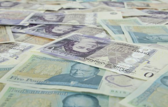 British currency notes