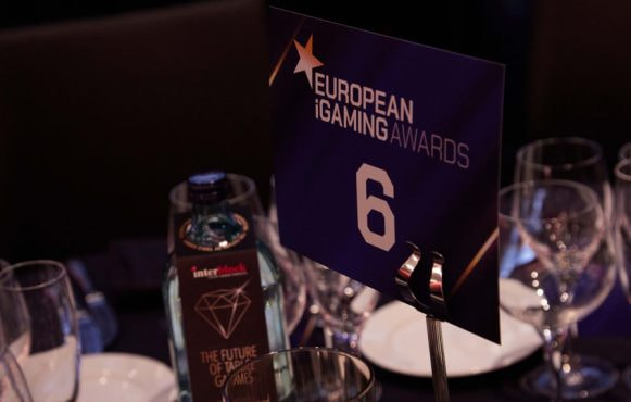 Table Numbers Are Set Out at the European iGaming Awards.