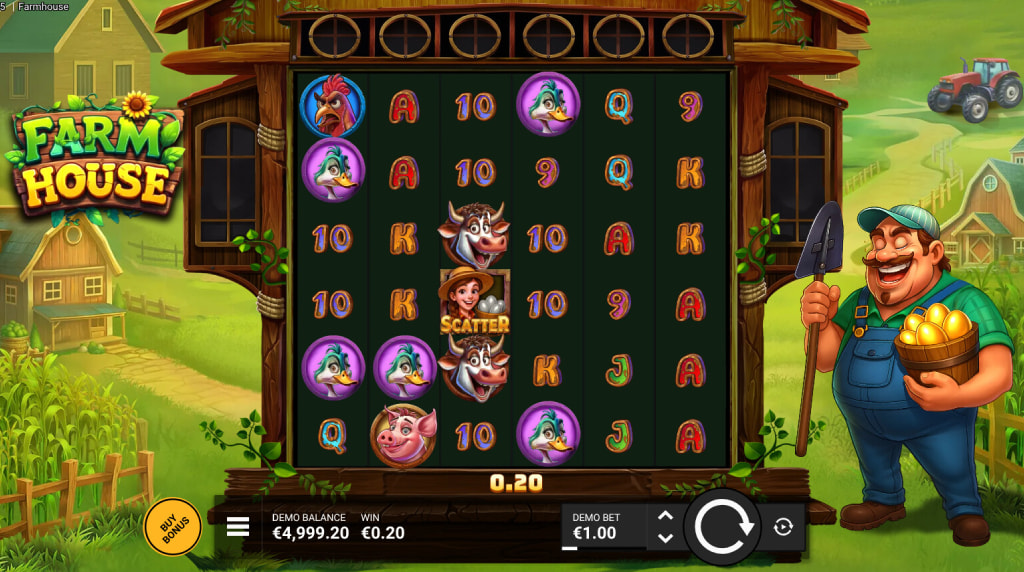 Screenshot from the Free Range Bonus Feature of Farmhouse