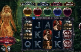 Skärmbild av det nya spelet Immortal Romance: Sarah’s Secret från Stormcraft Studios