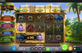 Screenshot from the New Mandalay Bay Riches Slot by Play'n GO