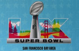 The Super Bowl LX logo.
