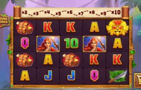 Screenshot from the New Treasure Explorer Slot by BGaming