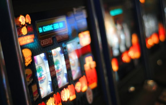 Slot Machine in a Casino