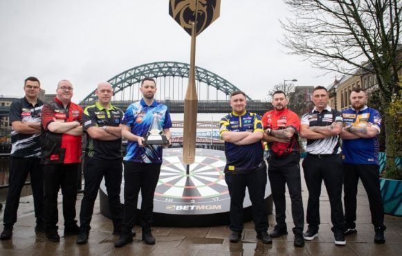 The 2026 Premier Leage Darts Line-Up.